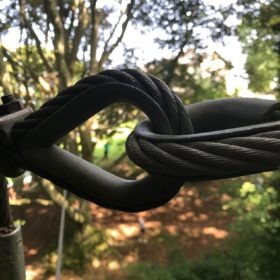 Câbles accrobranche parc aventure